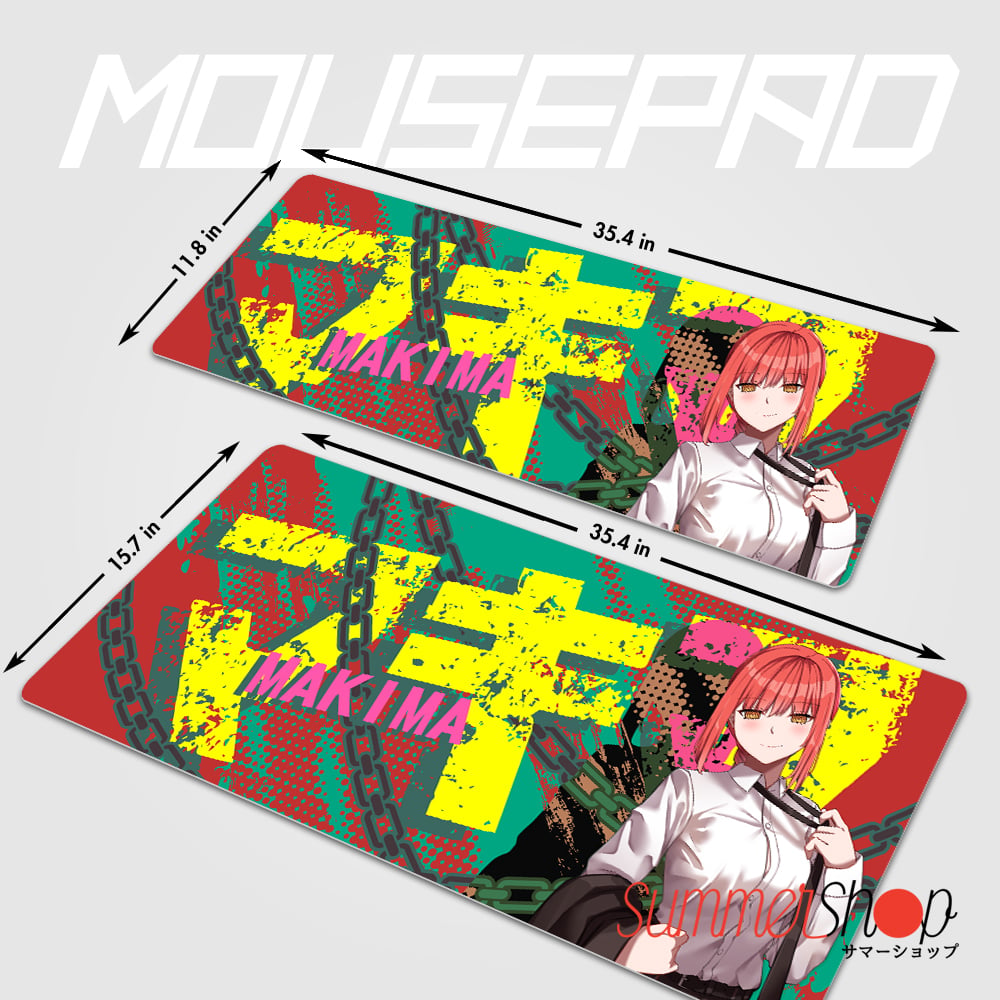 Chainsaw Man - Makima, Denji & Power Mousepad | Summershop